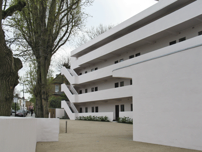 Lawn Road flats, London